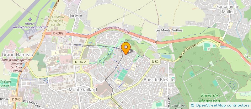 localisation de l'entreprise SOCIETE DE DISTRIBUTION ALIMENTAIRE à LE HAVRE