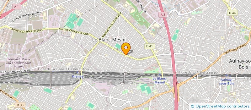 localisation de l'entreprise SOCIETE DE DISTRIBUTION ALIMENTAIRE BLANC MESNILOISE à LE BLANC-MESNIL