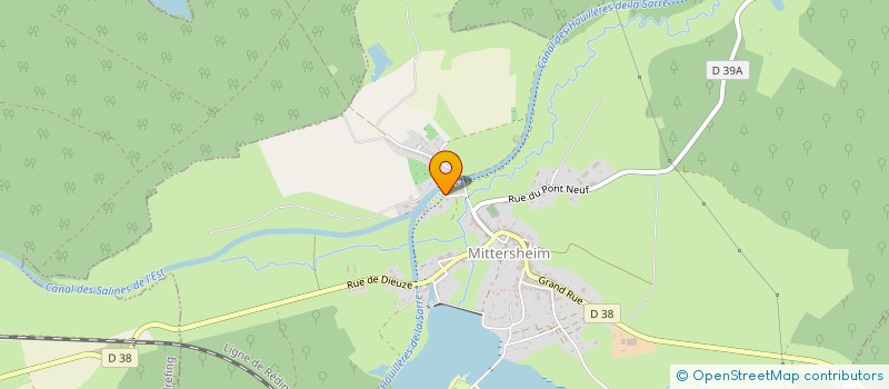 localisation de l'entreprise SOCIETE DE DISTRIBUTION BEYEL à MITTERSHEIM