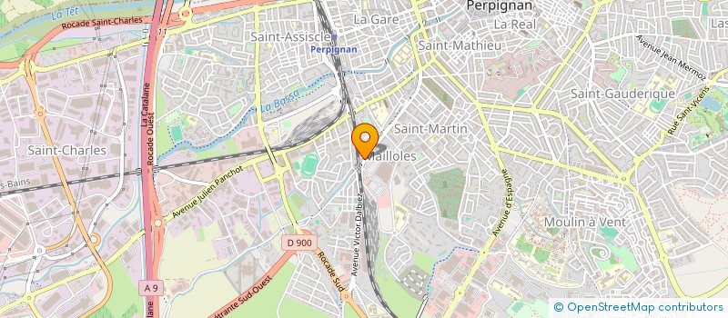 localisation de l'entreprise SOCIETE DE DISTRIBUTION CATALANE à PERPIGNAN
