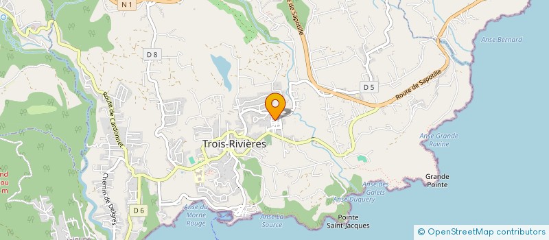 localisation de l'entreprise SOCIETE DE DISTRIBUTION D'ALCOOLS ANTILLAIS à TROIS-RIVIERES