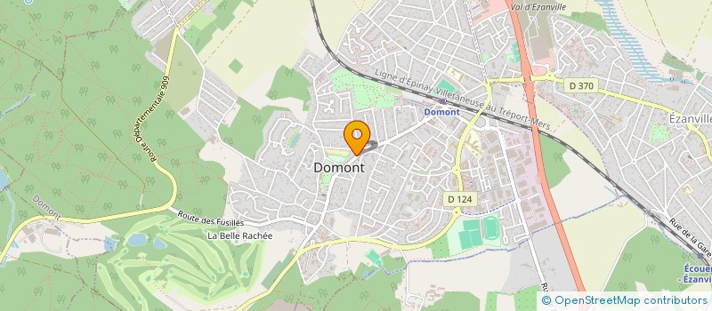 localisation de l'entreprise SOCIETE DE DISTRIBUTION D'APPAREILS MENAGERS ELECTRONIQUES DIAMEL à DOMONT