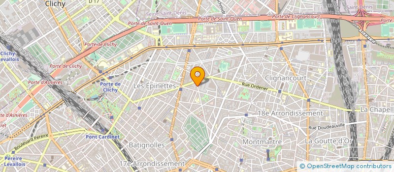 localisation de l'entreprise SOCIETE DE DISTRIBUTION DE BAS à PARIS