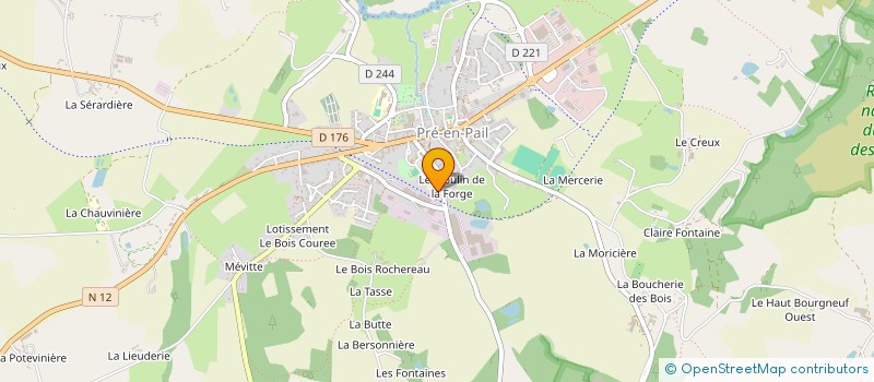 localisation de l'entreprise SOCIETE DE DISTRIBUTION DE CUISINES ET MEUBLES à PRE-EN-PAIL-SAINT-SAMSON