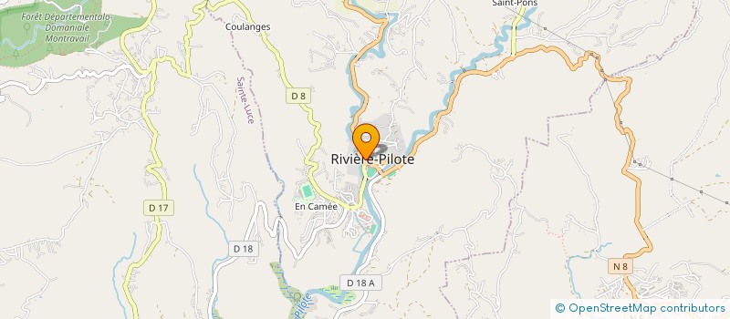 localisation de l'entreprise SOCIETE DE DISTRIBUTION DE MATERIAUX à RIVIERE-PILOTE