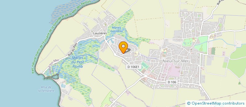 localisation de l'entreprise SOCIETE DE DISTRIBUTION DE MATERIELS POUR COLLECTIVITES PAR ABREVIATION DIMAC à LA ROCHELLE