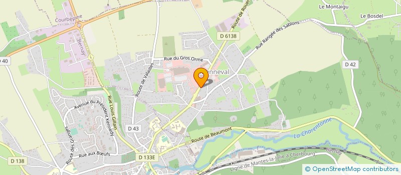 localisation de l'entreprise SOCIETE DE DISTRIBUTION DE MENNEVAL à MENNEVAL