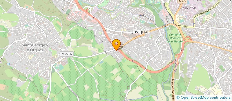 localisation de l'entreprise SOCIETE DE DISTRIBUTION DE MENUISERIE à JUVIGNAC