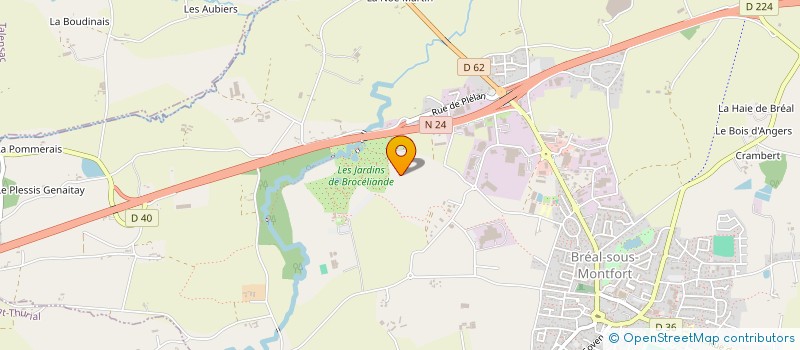 localisation de l'entreprise SOCIETE DE DISTRIBUTION DE NOUVEAUTES à BREAL-SOUS-MONTFORT