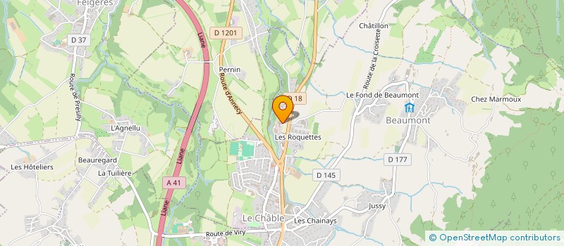 localisation de l'entreprise SOCIETE DE DISTRIBUTION DE PEINTURES à BEAUMONT