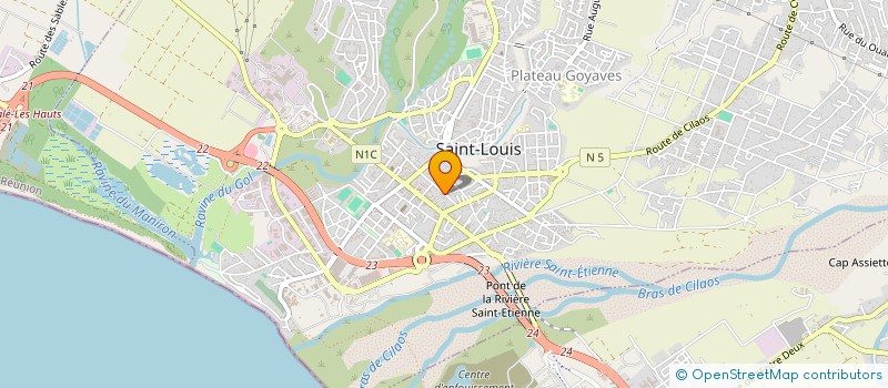 localisation de l'entreprise SOCIETE DE DISTRIBUTION DE PRODUITS HALAL  SAINT-LOUIS