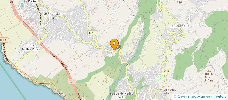 localisation de l'entreprise SOCIETE DE DISTRIBUTION DE PRODUITS POUR PIZZERIAS  SAINT-LEU
