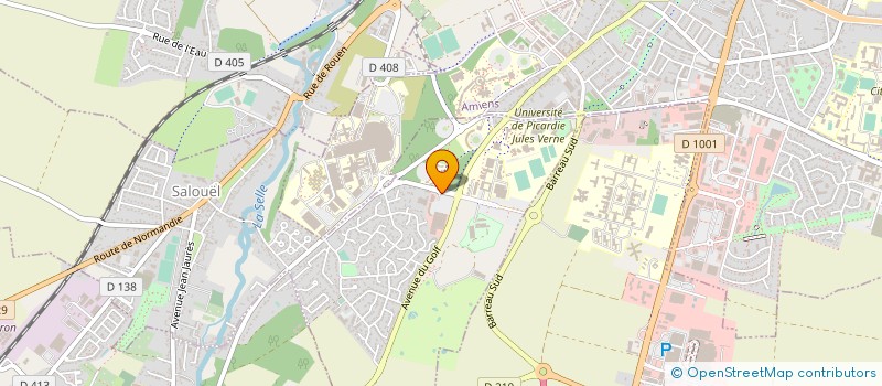 localisation de l'entreprise SOCIETE DE DISTRIBUTION DE SALOUEL à SALOUEL