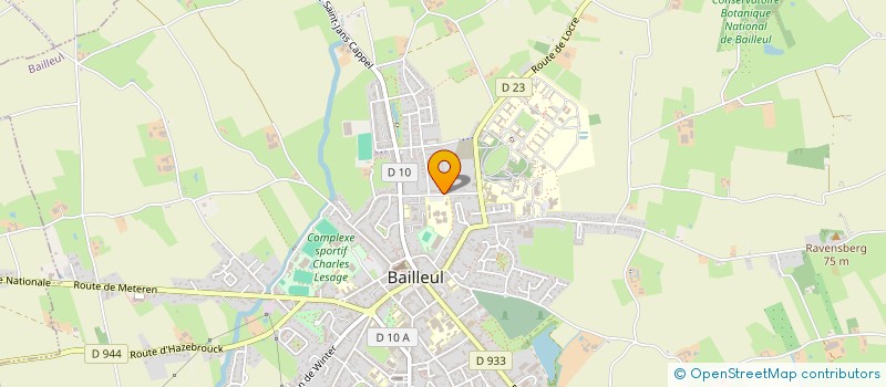 localisation de l'entreprise SOCIETE DE DISTRIBUTION DE VEHICULES D'OCCASION à BAILLEUL