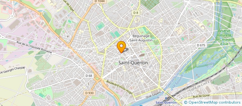 localisation de l'entreprise SOCIETE DE DISTRIBUTION DES VIANDES à SAINT-QUENTIN