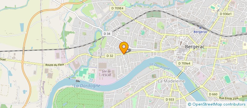 localisation de l'entreprise SOCIETE DE DISTRIBUTION DES VINS PLURIELS (SDVP) à BERGERAC