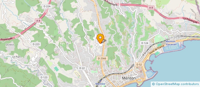 localisation de l'entreprise SOCIETE DE DISTRIBUTION DU LEMAN à MENTON