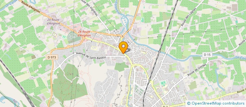 localisation de l'entreprise SOCIETE DE DISTRIBUTION DU LUBERON à CAVAILLON