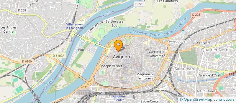 localisation de l'entreprise SOCIETE DE DISTRIBUTION DU MANOIR  AVIGNON