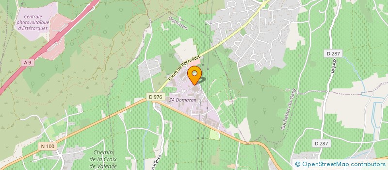localisation de l'entreprise SOCIETE DE DISTRIBUTION DU SUD D'EQUIPEMENT POUR LA TUYAUTERIE I NDUSTRIELLE ET LA PROTECTION INCENDIE S D S  DOMAZAN