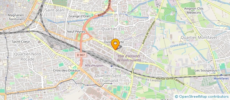 localisation de l'entreprise SOCIETE DE DISTRIBUTION DU VAUCLUSE à AVIGNON