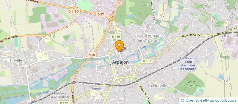 localisation de l'entreprise SOCIETE DE DISTRIBUTION ELZA à ARPAJON