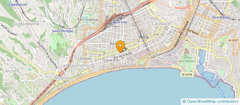 localisation de l'entreprise SOCIETE DE DISTRIBUTION EN BATIMENT  NICE