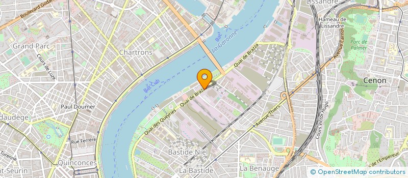 localisation de l'entreprise SOCIETE DE DISTRIBUTION ET DE DIFFUSION à BORDEAUX