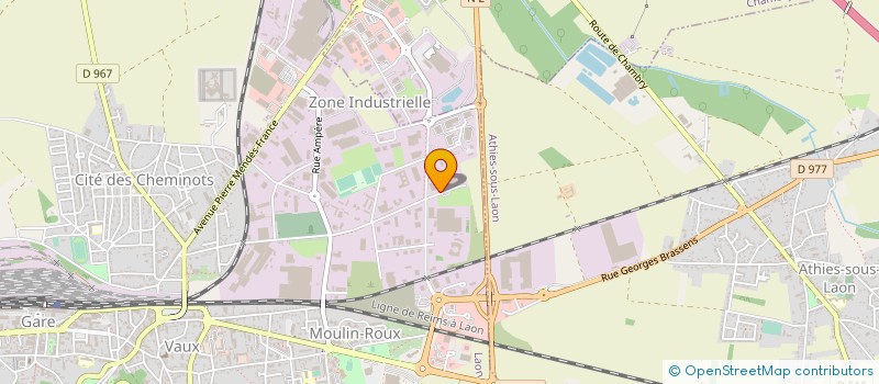 localisation de l'entreprise SOCIETE DE DISTRIBUTION ET DE PRESTATION DE SERVICES  LAON