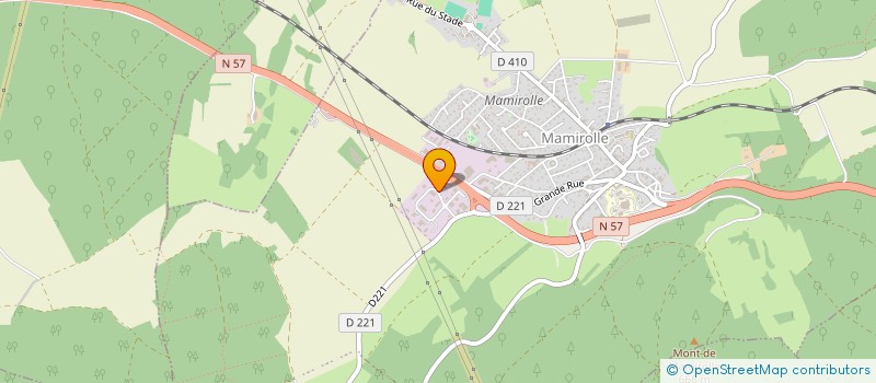 localisation de l'entreprise SOCIETE DE DISTRIBUTION GAZ ET EAUX  MAMIROLLE