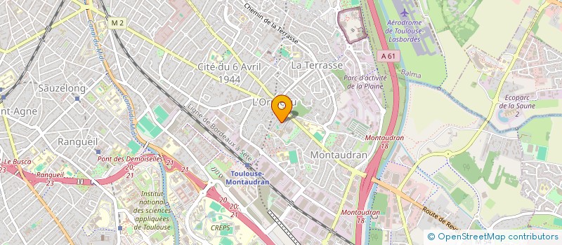 localisation de l'entreprise SOCIETE DE DISTRIBUTION GENERALE à TOULOUSE