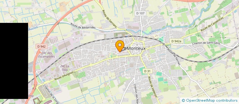 localisation de l'entreprise SOCIETE DE DISTRIBUTION MONTELAISE à MONTEUX