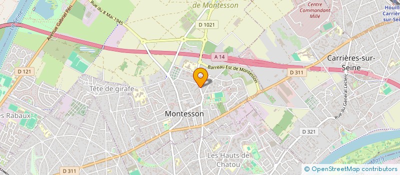 localisation de l'entreprise SOCIETE DE DISTRIBUTION MTA à MONTESSON