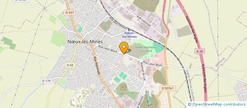 localisation de l'entreprise SOCIETE DE DISTRIBUTION NOEUXOISE  NUX-LES-MINES