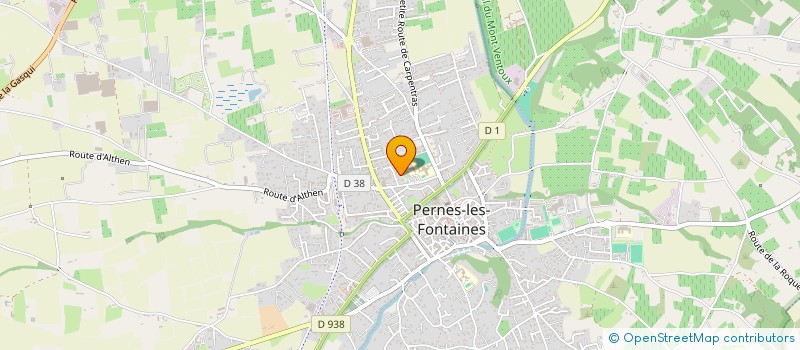 localisation de l'entreprise SOCIETE DE DISTRIBUTION PERNOISE à PERNES-LES-FONTAINES