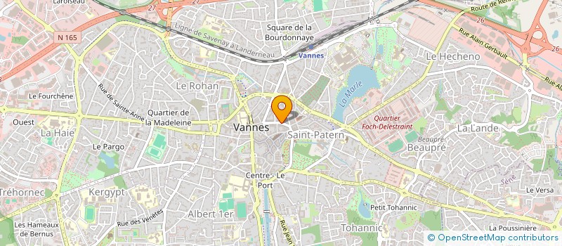 localisation de l'entreprise SOCIETE DE DISTRIBUTION VANNETAISE à VANNES