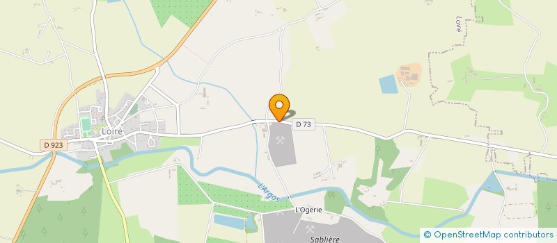 localisation de l'entreprise SOCIETE DE DRAGAGE DU VAL DE LOIRE à LOIRE