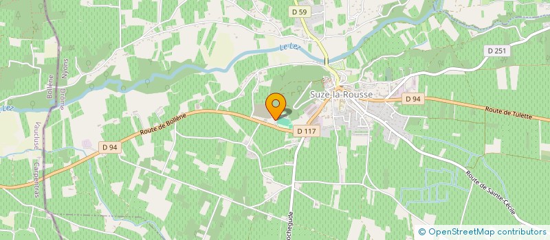 localisation de l'entreprise SOCIETE DE FABRICATION DE CORDES  SUZE-LA-ROUSSE