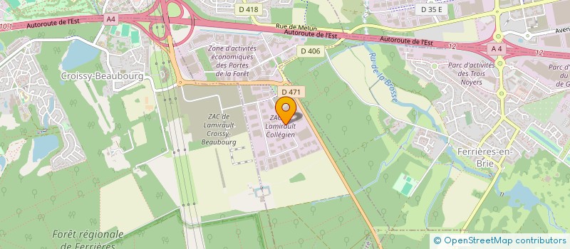 localisation de l'entreprise SOCIETE DE FABRICATION DES PRODUITS ALIMENTAIRES  COLLEGIEN