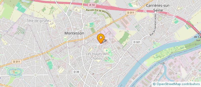 localisation de l'entreprise SOCIETE DE FABRICATION INDUSTRIELLE à CHATOU