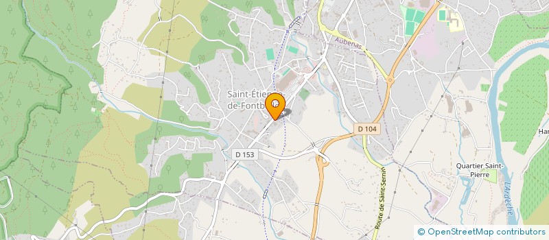 localisation de l'entreprise SOCIETE DE FABRICATIONS MECANIQUES ARDECHOISE à LACHAPELLE-SOUS-AUBENAS