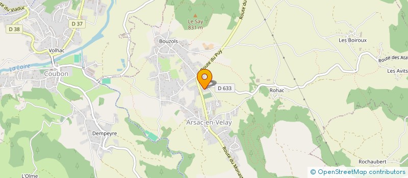 localisation de l'entreprise SOCIETE DE FAIT A.D.P à LE MONTEIL