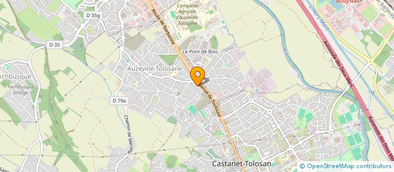 localisation de l'entreprise SOCIETE DE FAIT AGULLANA GAUJARENGUES à AUZEVILLE-TOLOSANE