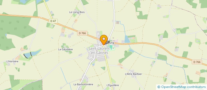 localisation de l'entreprise SOCIETE DE FAIT BARGES ET JULLIEN  SAINT-LAURENT-EN-GATINES