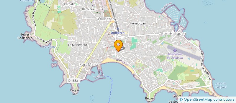 localisation de l'entreprise SOCIETE DE FAIT BEALLE - CHAPUS à QUIBERON