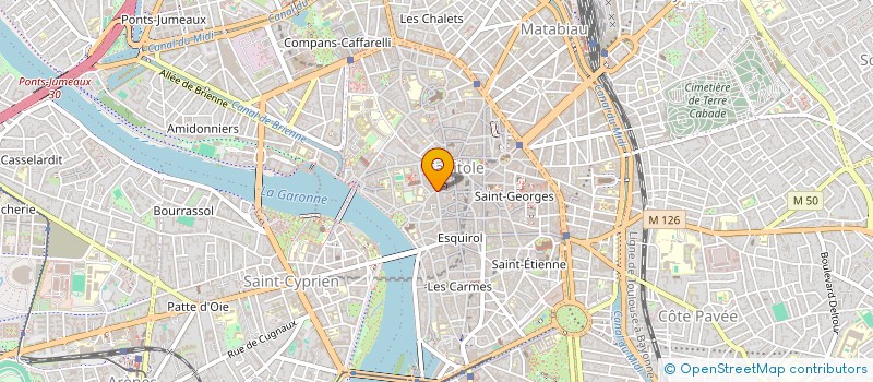 localisation de l'entreprise SOCIETE DE FAIT BENDIB PENAUD à TOULOUSE