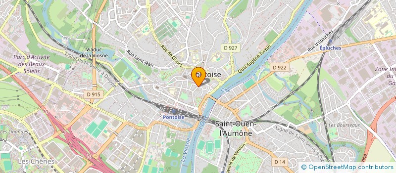 localisation de l'entreprise SOCIETE DE FAIT BEUDIN EDMOND ET ROGER  PONTOISE