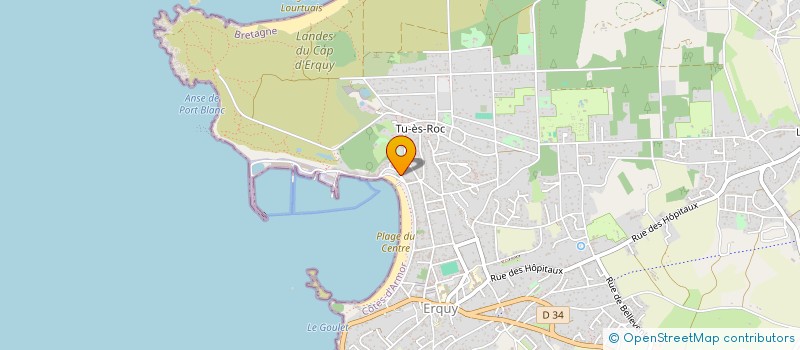 localisation de l'entreprise SOCIETE DE FAIT BOCHER & JALLET à ERQUY