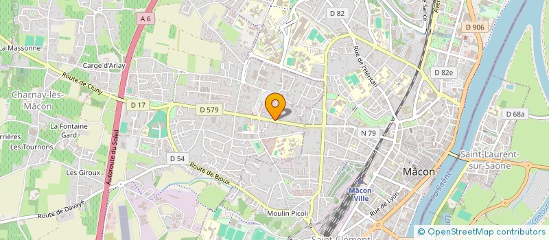 localisation de l'entreprise SOCIETE DE FAIT BRUCHARD DAUBERT  CHARNAY-LES-MACON