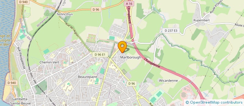 localisation de l'entreprise SOCIETE DE FAIT BRULIN GILLON à SAINT-MARTIN-BOULOGNE
